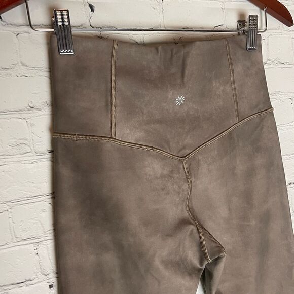 ATHLETA Elation Watercolor Stripe 7/8 Tight Legging Small - Picture 8 of 11